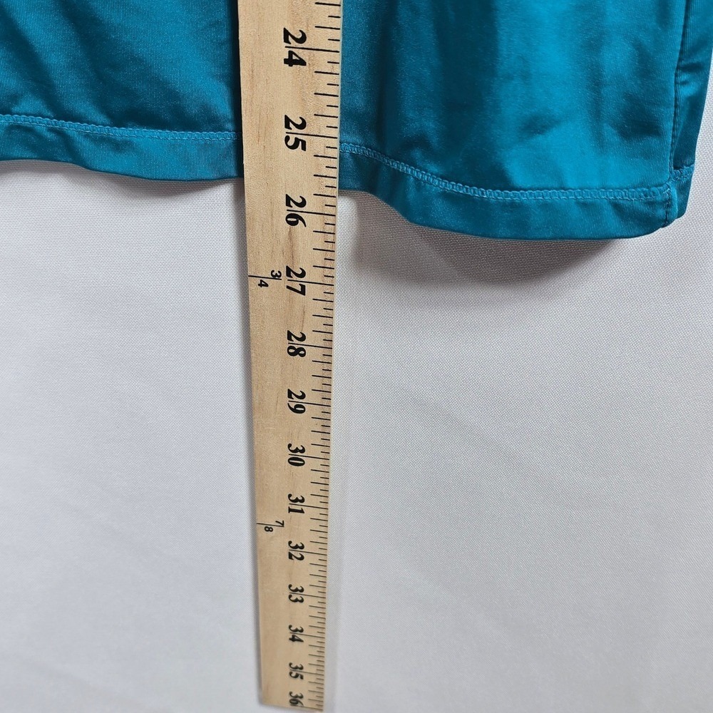 Reel Legends Women's Medium Reel-Tec Teal Long Sleeve Shirt Moisture Wicking - Picture 5 of 7